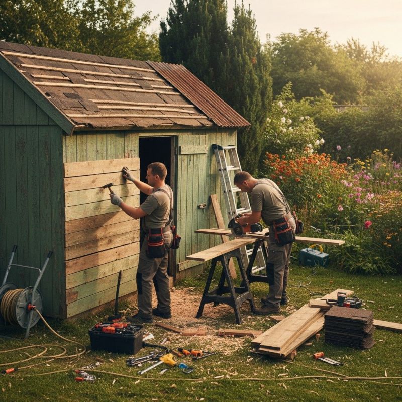 House Shed Assembly